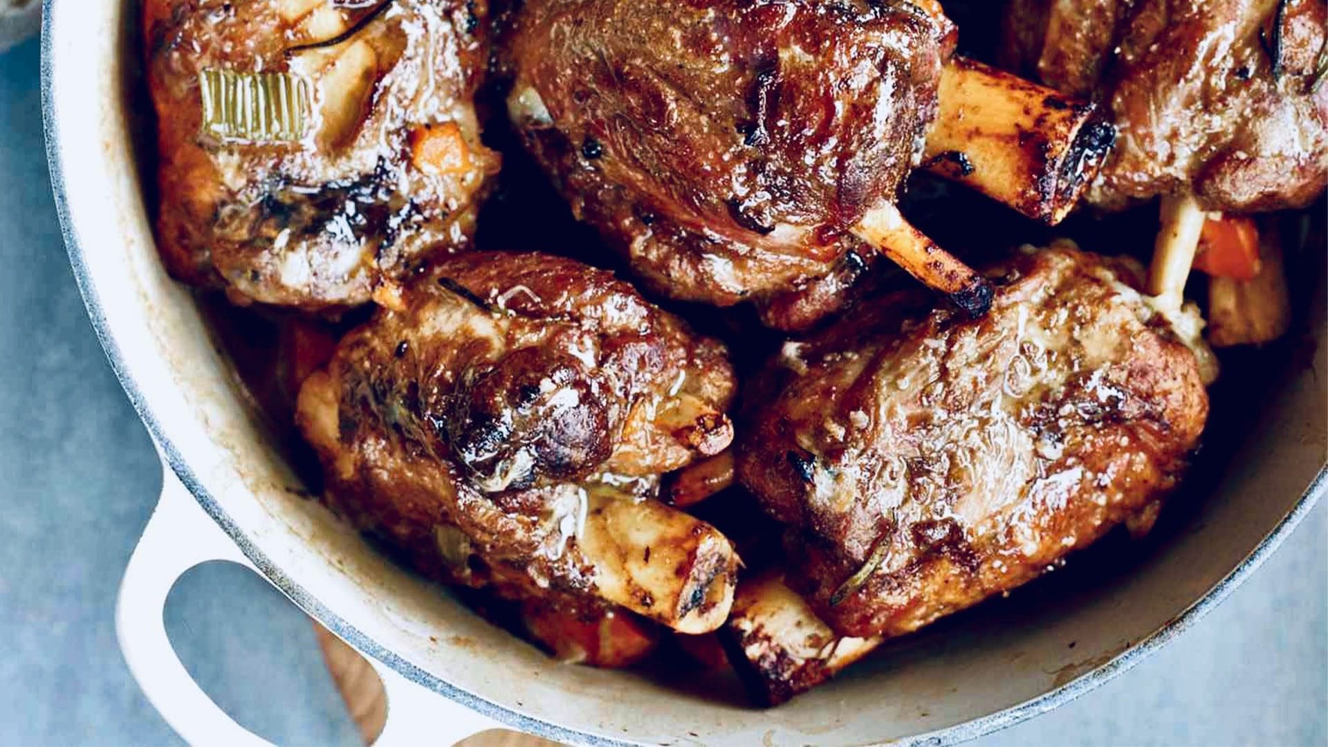 Slow-Braised Pork Shanks