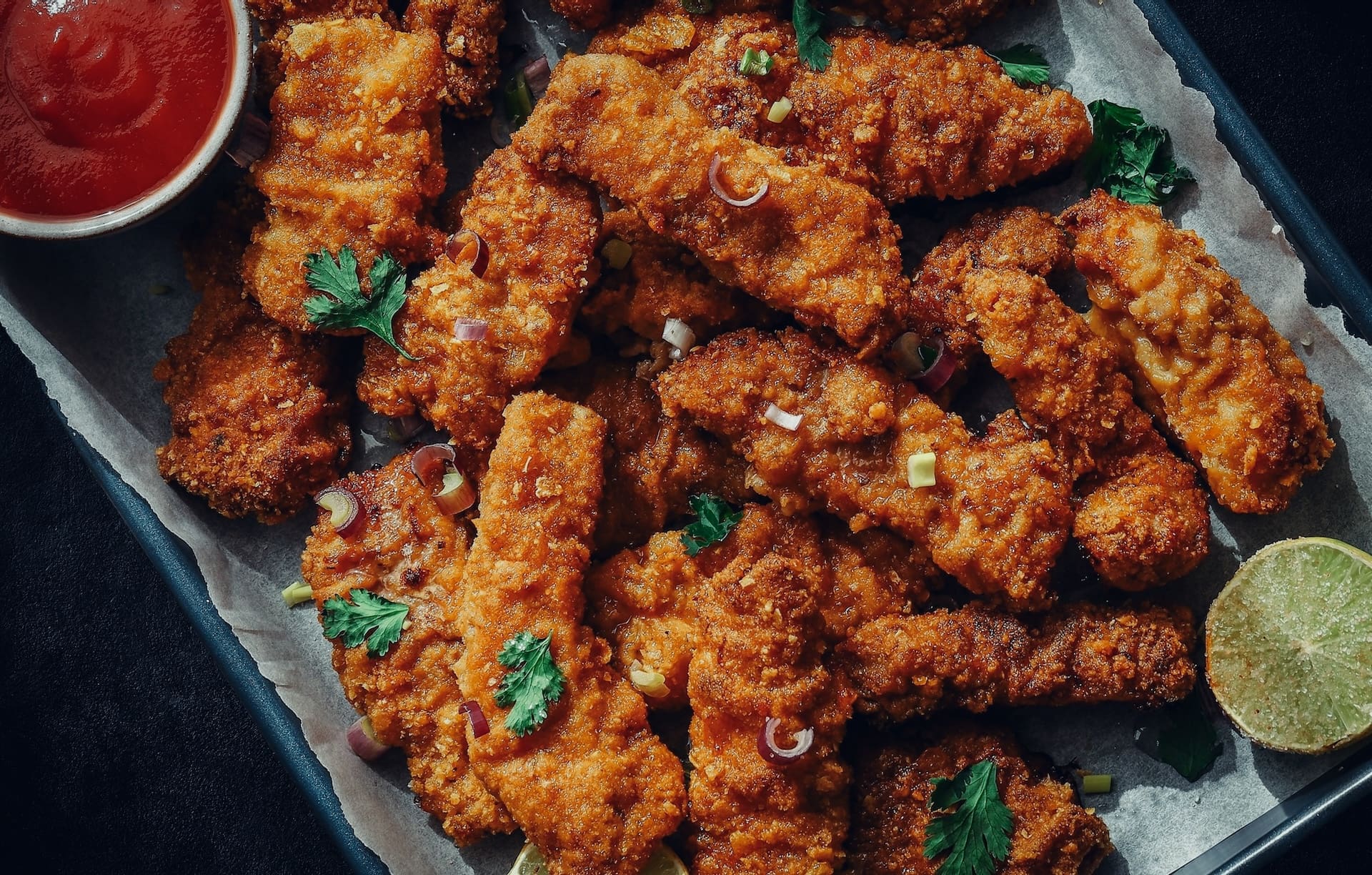 Crispy Pork Schnitzel Strips