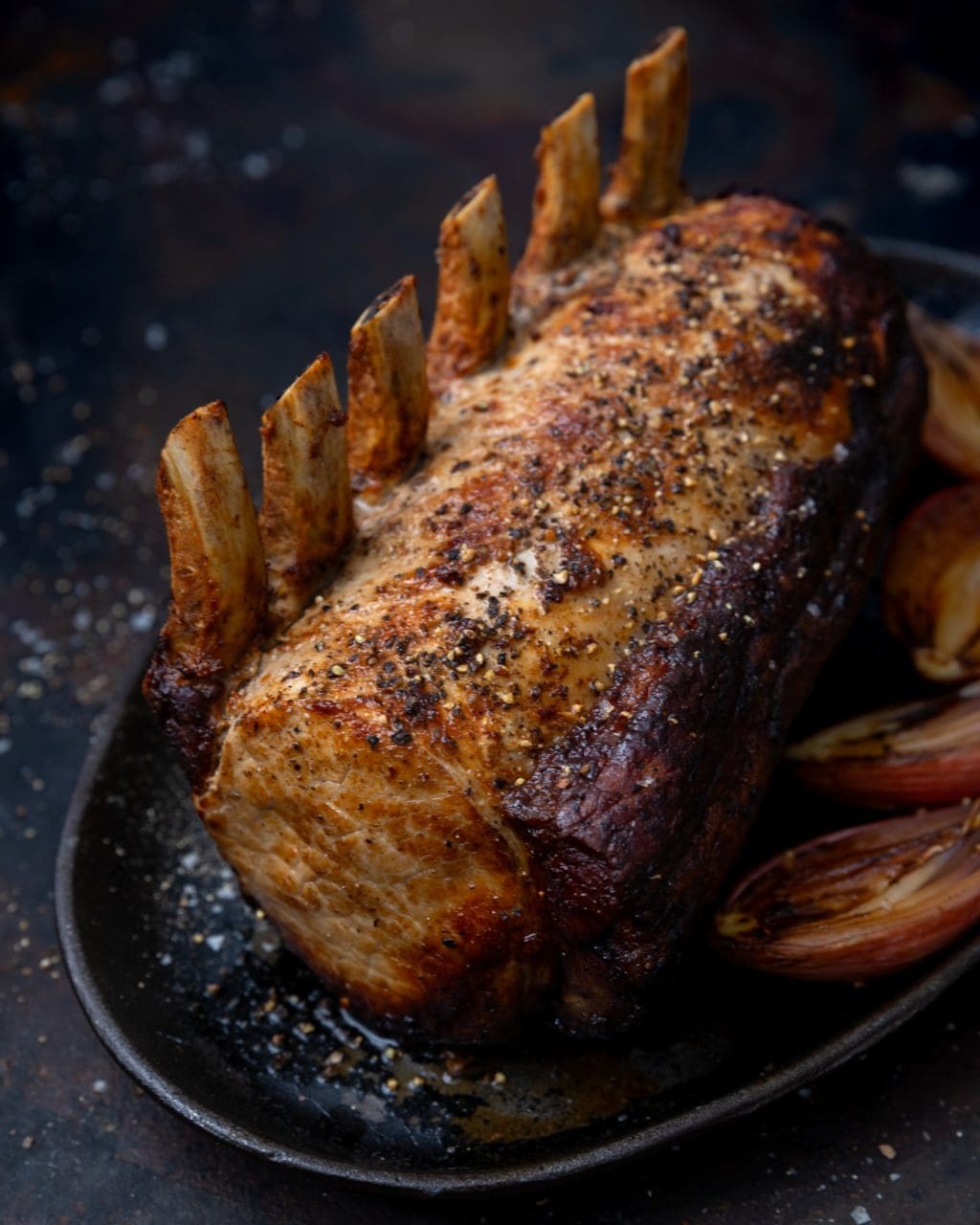 Standing Pork Rib Rack Roast